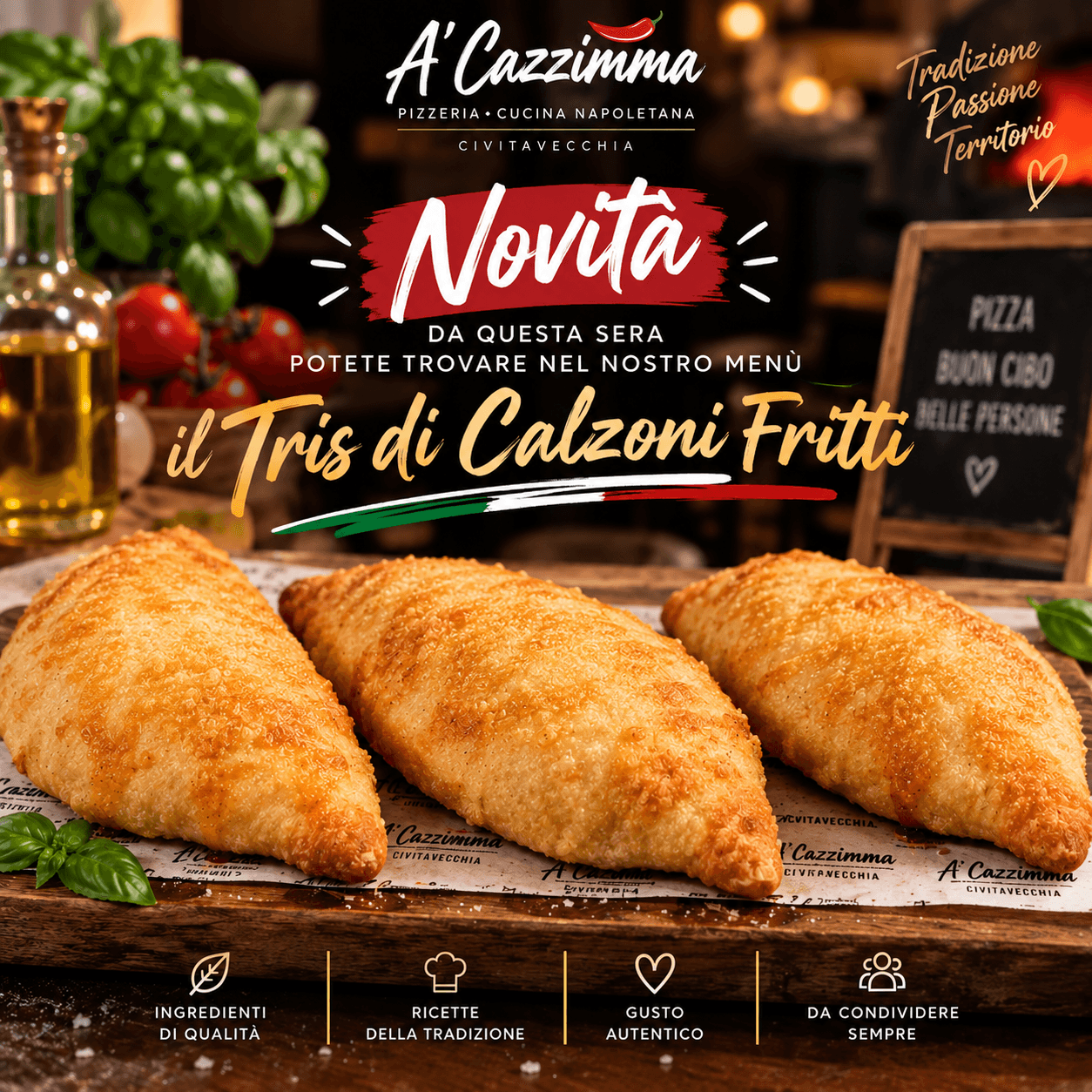 Piatto 4 di A'cazzimma